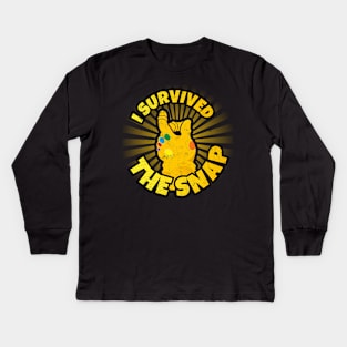 I Survived the Snap Kids Long Sleeve T-Shirt